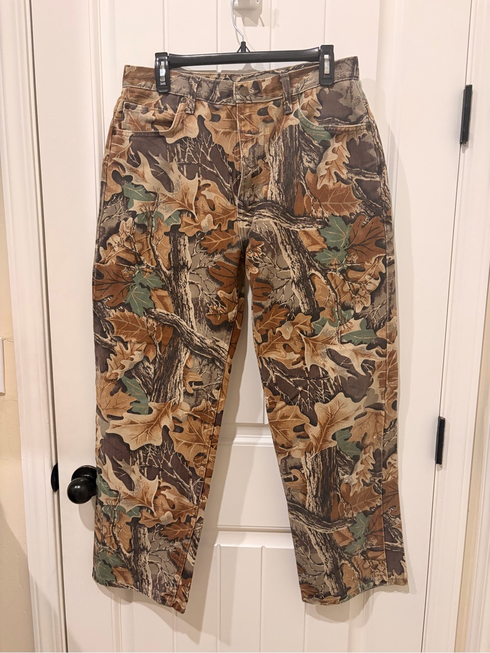 Cabela's Men's Realtree-Style Camo Cargo Pants - Brown/Green/Tan